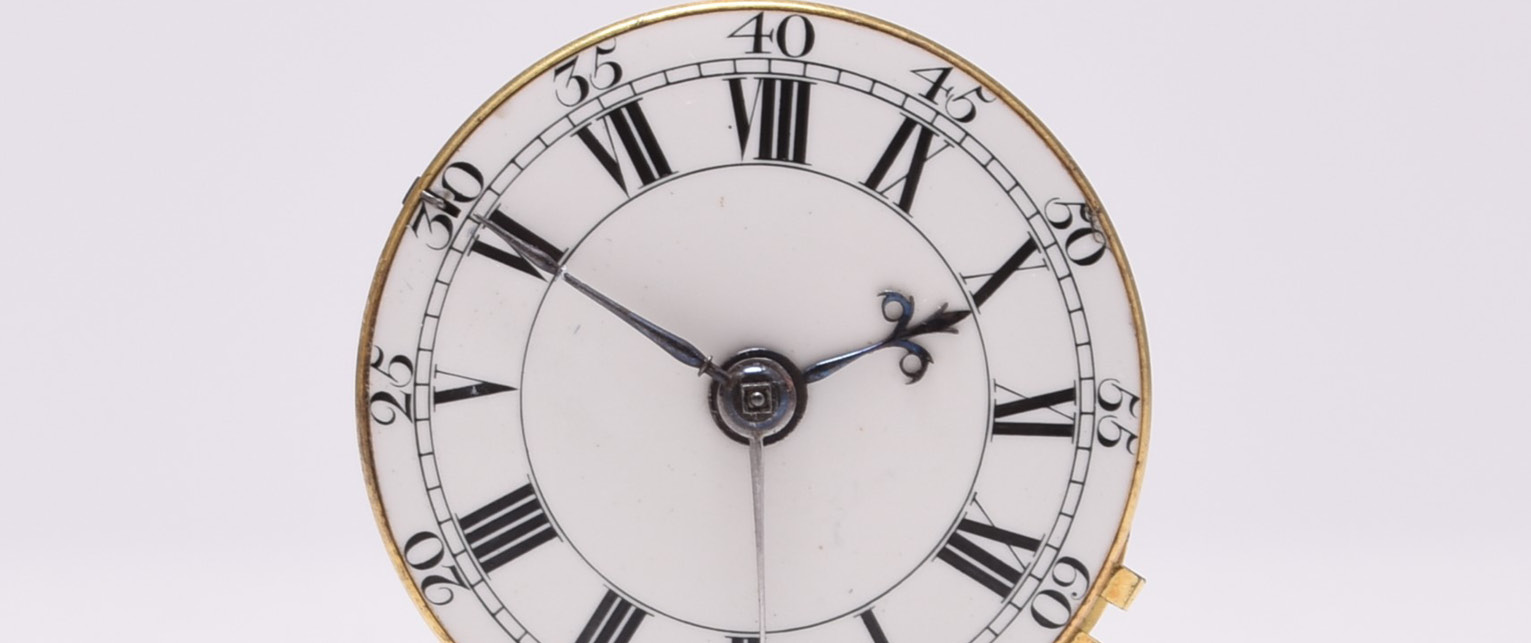 Rare Thomas Mudge pocket watch movement set for Shrewsbury auction